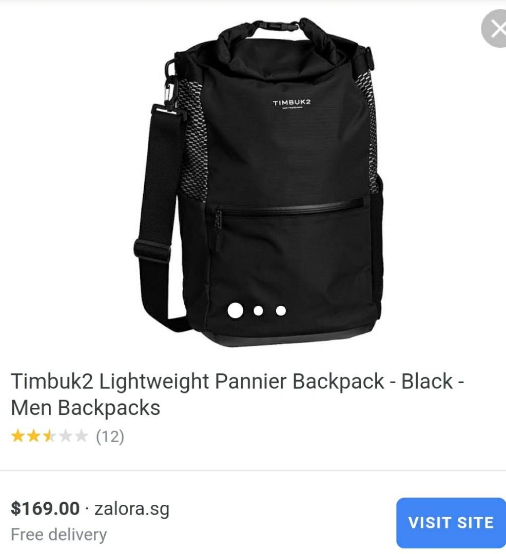 Timbuk2 Lightweight Pannier Backpack Blue Men Backpacks