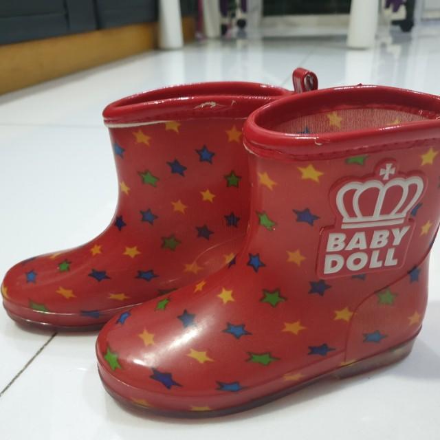 girls rain boots size 1