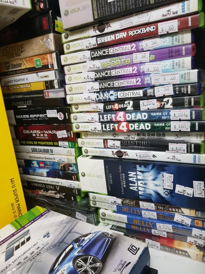 second hand xbox 360 games for sale