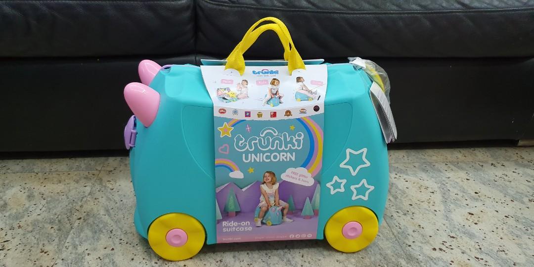 trunki suitcase unicorn