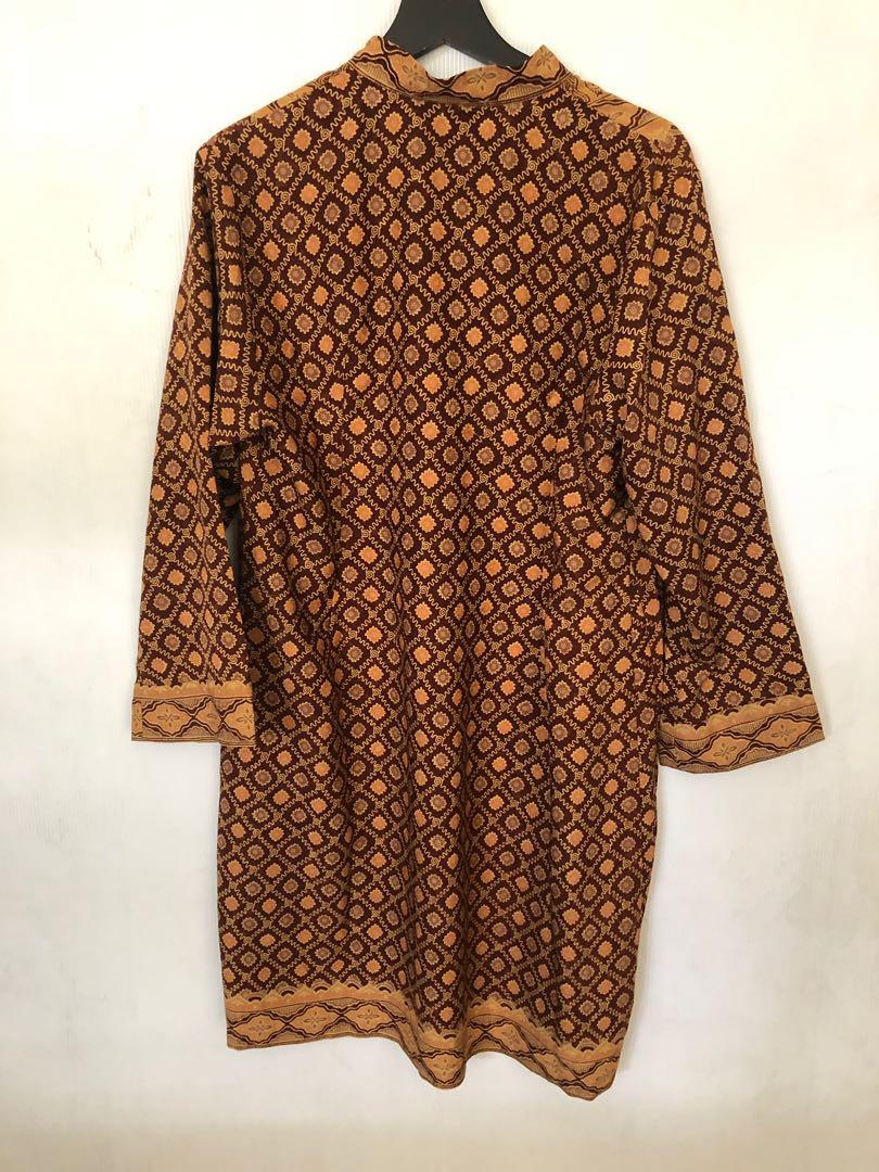 Tunik Batik Pulo Mas Women S Fashion Women S Clothes Tops On Carousell
