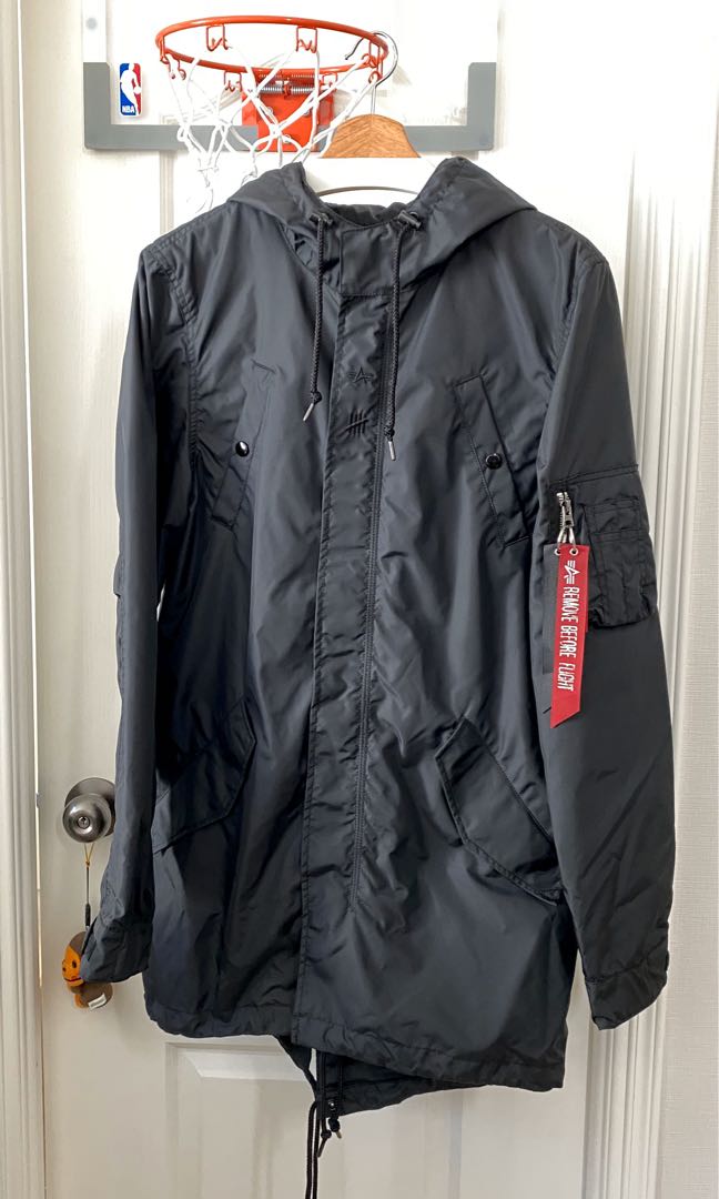 Undefeated x alpha fishtail new arrivals jacket