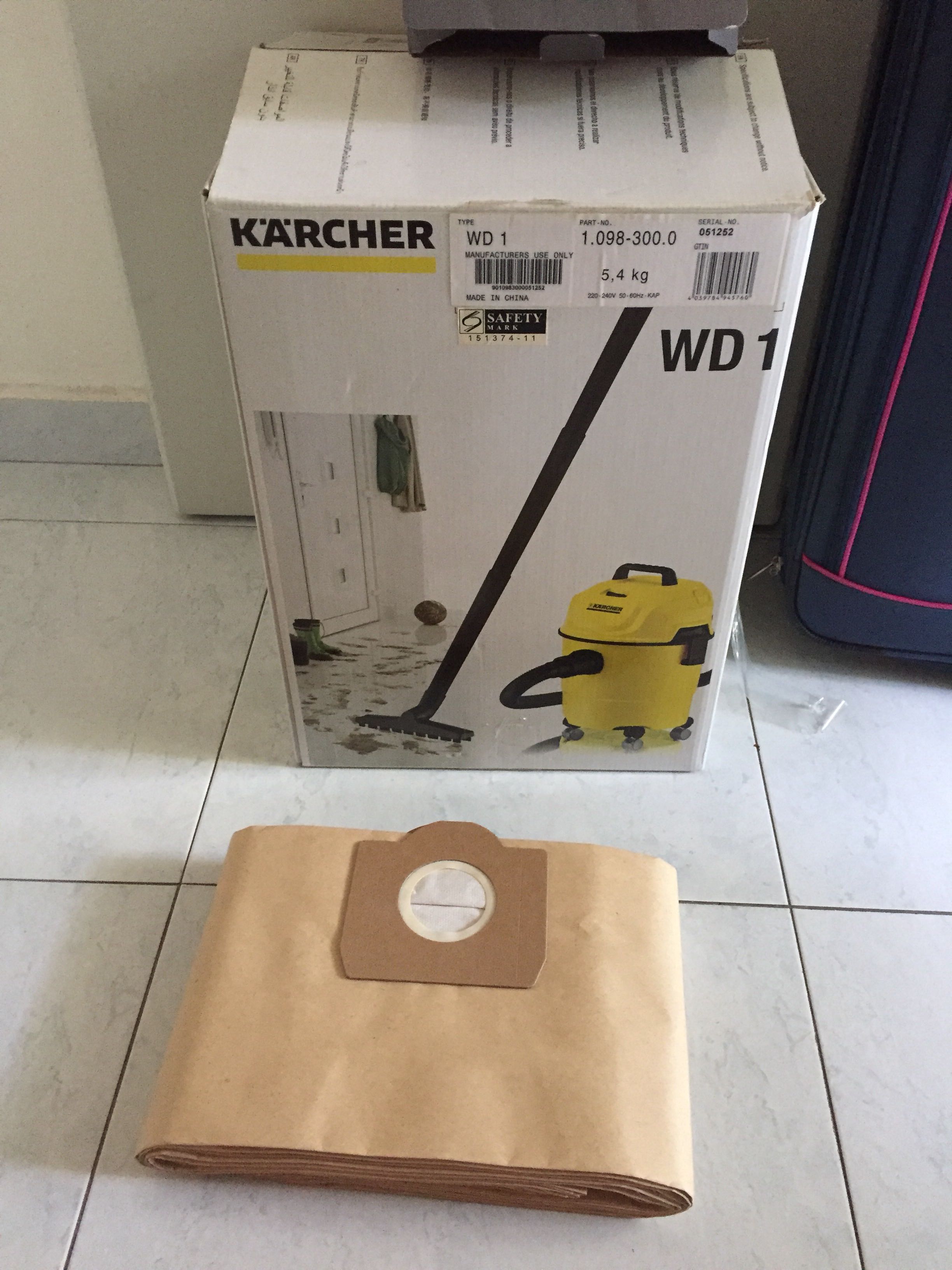 Immediate stock Suitable for Vacuum cleaner Karcher WD1 MV1 WD3