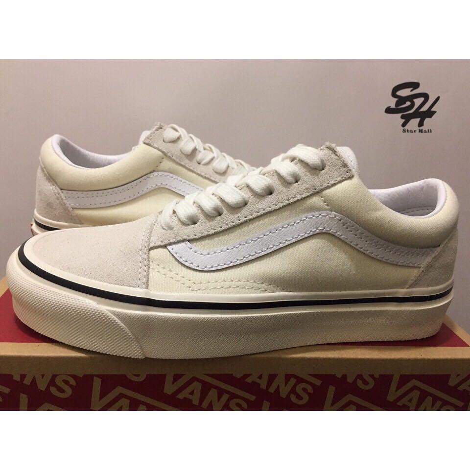 VANS OLD SKOOL 36 DX 白灰白VN0A38G2MR4, 她的時尚, 鞋, 運動鞋在旋轉拍賣