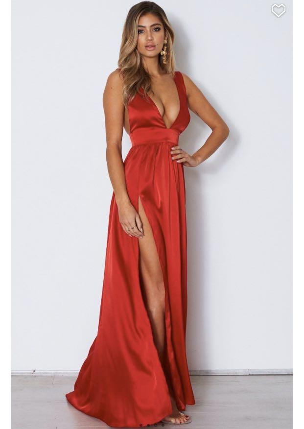 White fox boutique best sale maxi dress