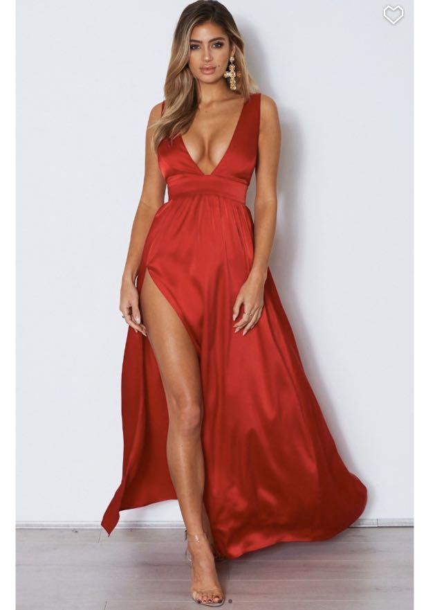 White fox boutique maxi best sale dress