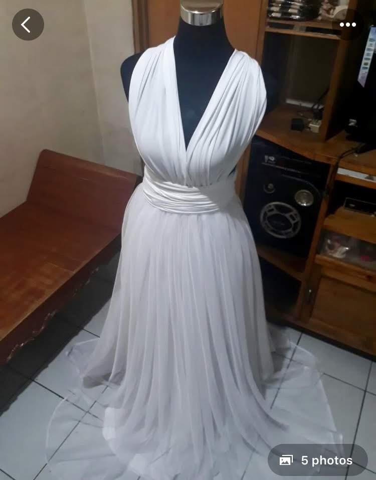White infinity dress on sale