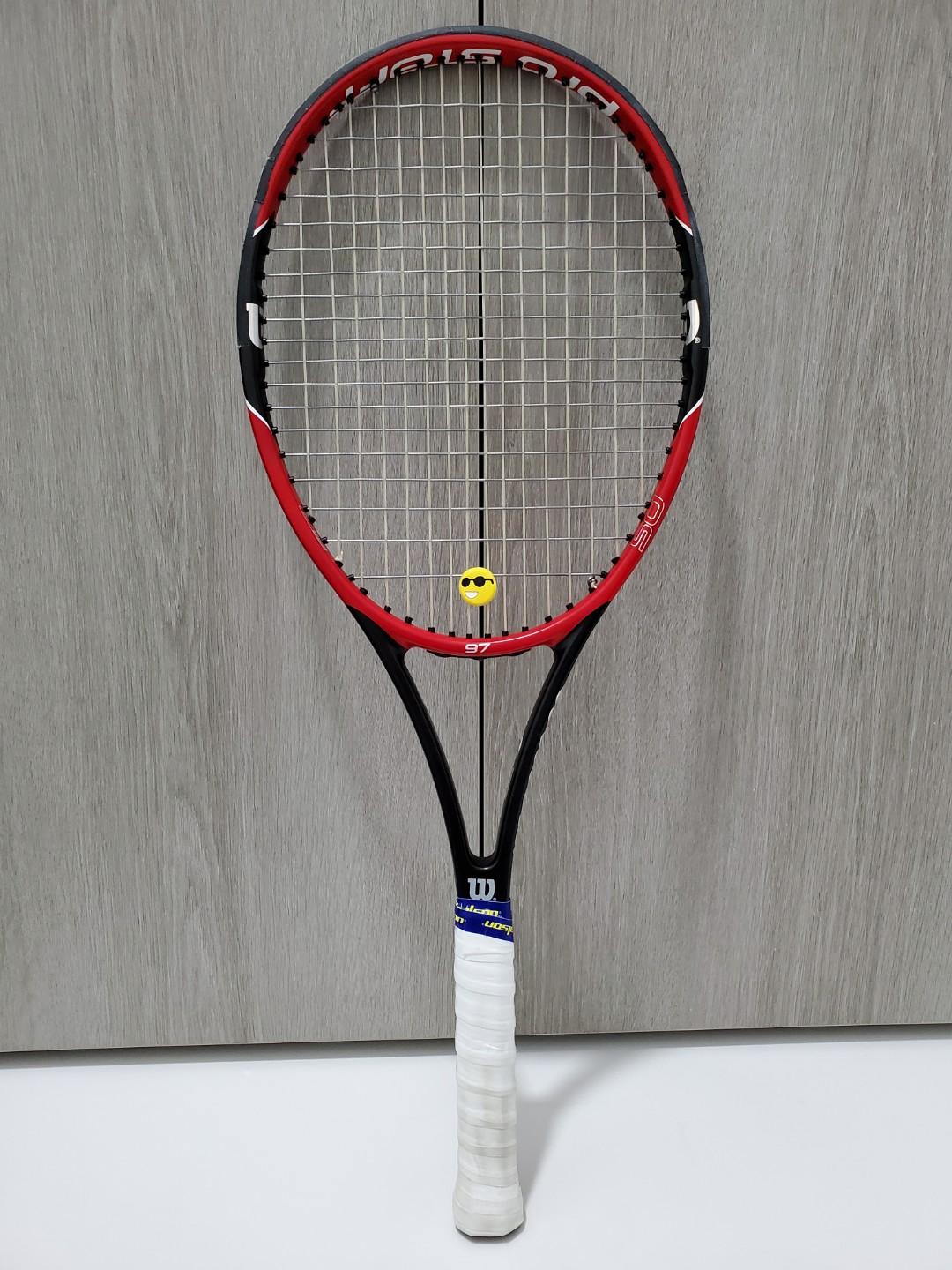 Wilson 2014 Pro staff 97 head 4 3/8 grip Tennis Racquet 