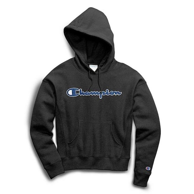 grey women's champion sweatshirt