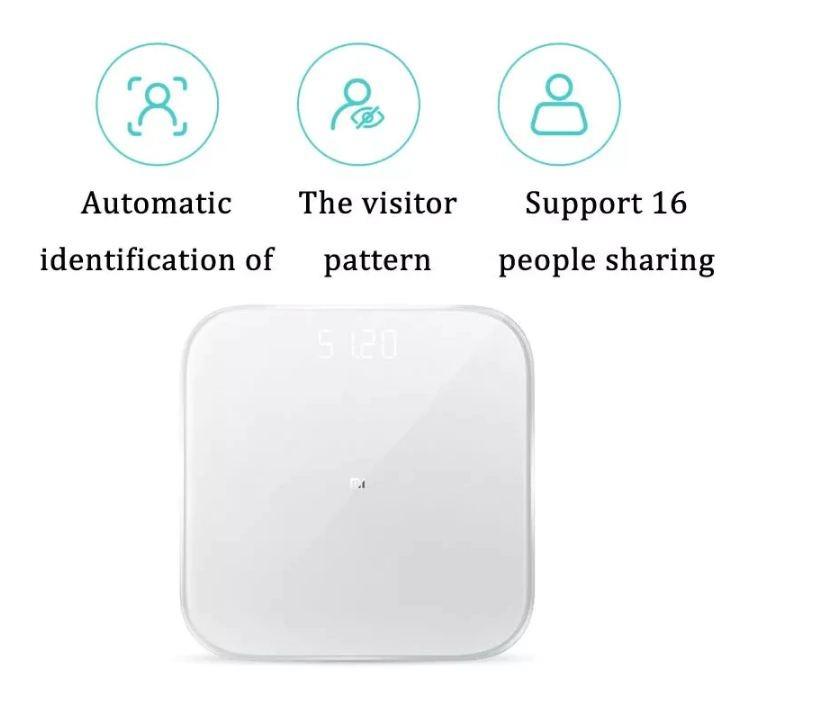 XIAOMI MIJIA Mi Scale 2 electronic Bathroom Scales digital weigh smart