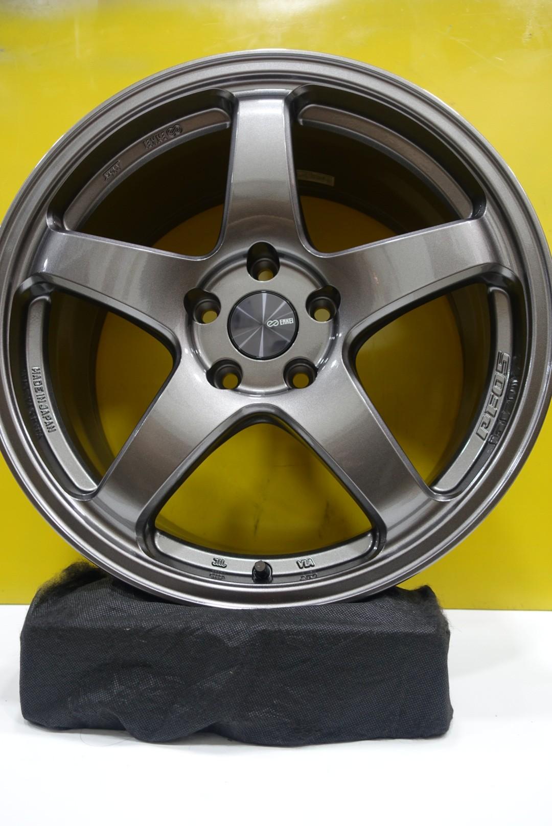 18" Enkei Japan PF05 18x8.0 +45 5x114.3 Rims, Car Accessories, Tyres