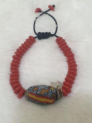 Ethnic bracelet / gelang dayak beads asli kalimantan