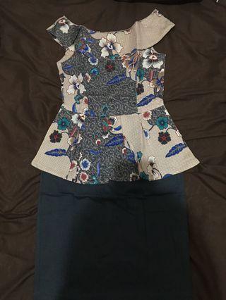 Mididress batik