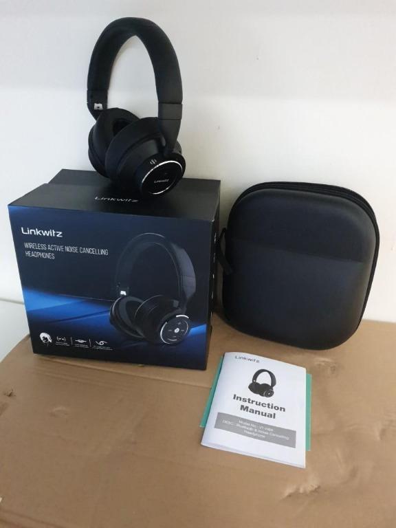2892 LinkWitz VT H88 Bluetooth wireless Noise Cancelling Headphone Black Audio Headphones Headsets on Carousell
