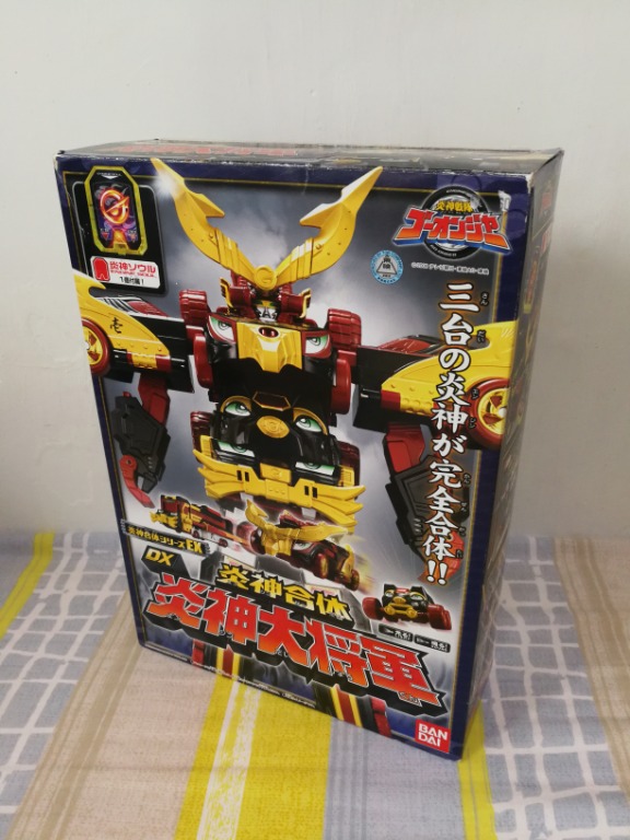 出售二手炎神戰隊炎神合體dx 炎神大將軍 玩具