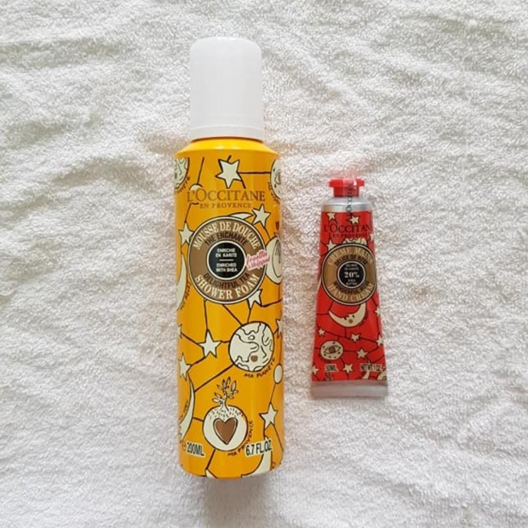Loccitane Limited Edition Creme Mains Hand Cream Mousse , De Douche ...