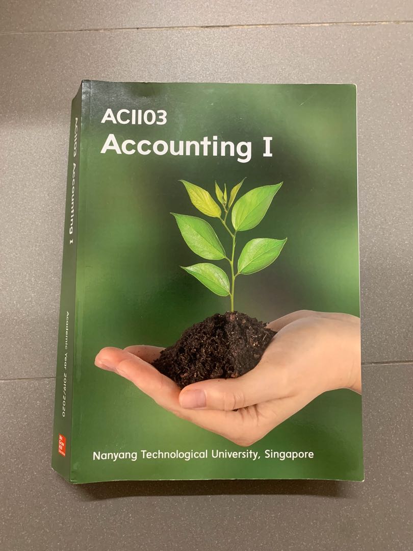 AC1103 Accounting I Textbook (NBS NTU), Hobbies & Toys, Books
