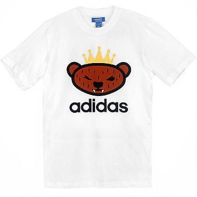 Adidas Originals Retro Bear White T 