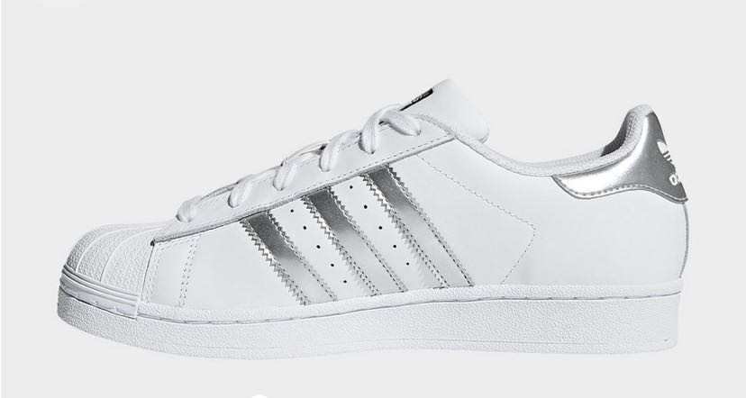 adidas superstar womens Grey
