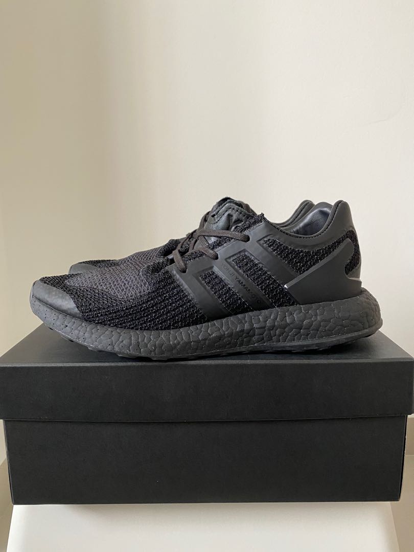 y3 pure boost triple white