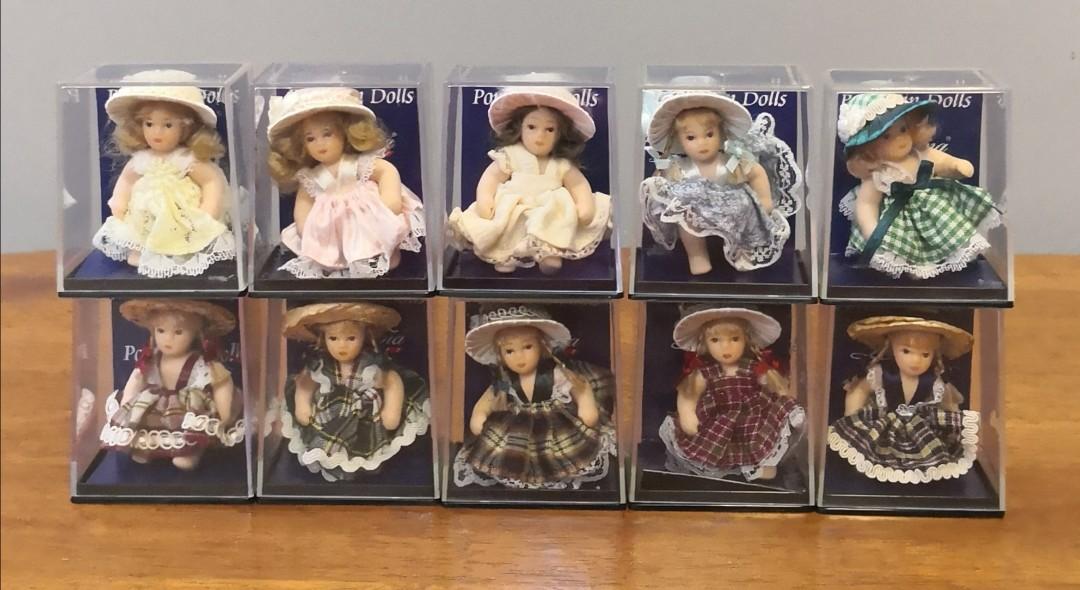 Mini porcelain dolls outlet