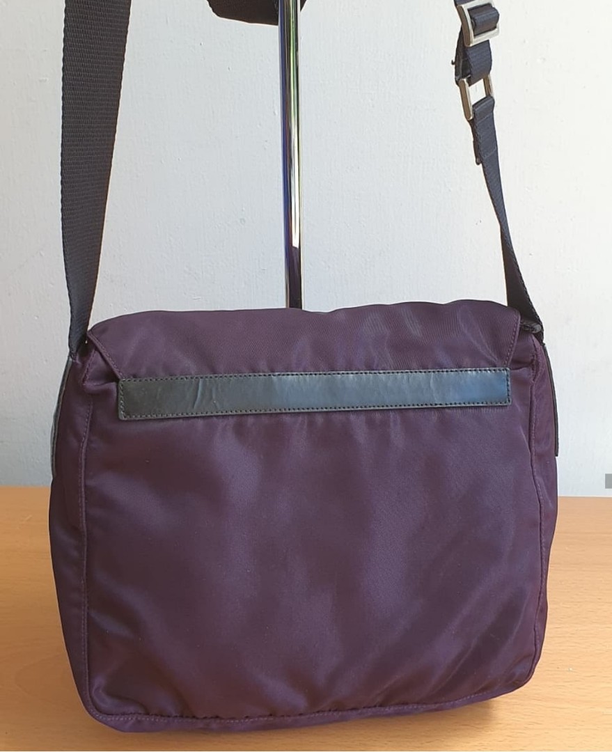 Authentic Preowned Prada Purple Sling Bag