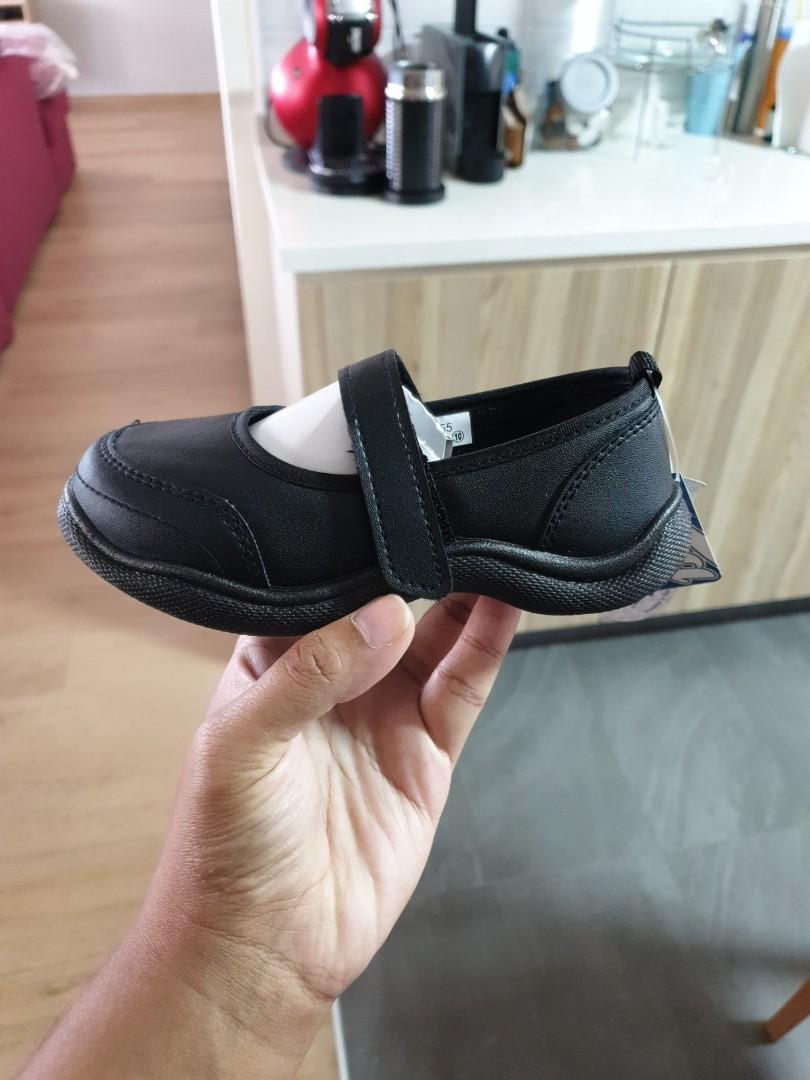 Bata black school shoes ballerina design, Babies & Kids, Babies & Kids