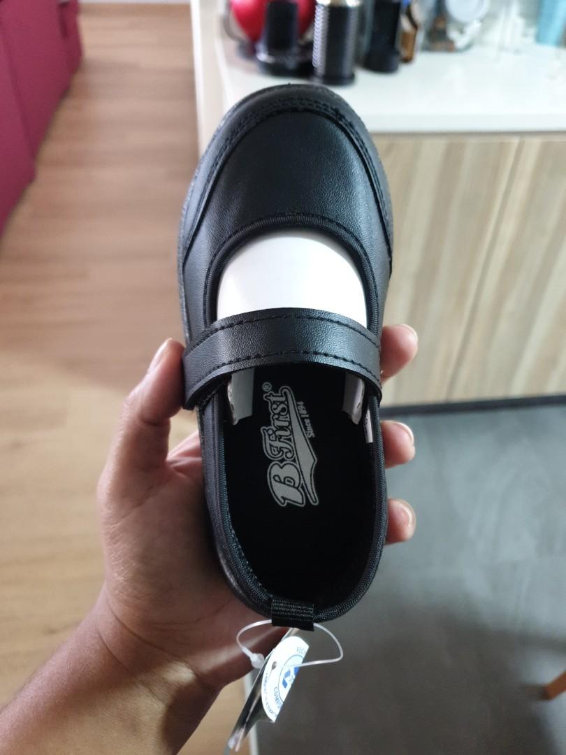 Bata black school shoes ballerina design, Babies & Kids, Babies & Kids