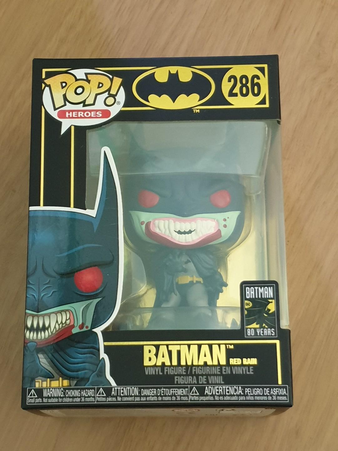 batman red rain funko pop