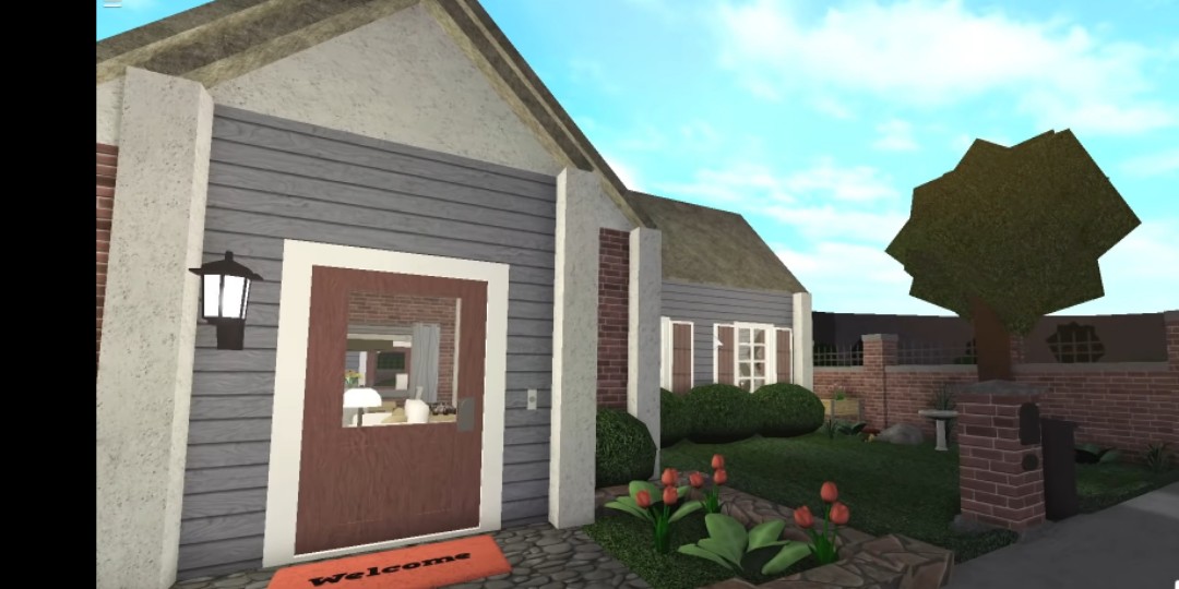 Big One Story House In Bloxburg I Made This Account Due To Someone Called Bloxburg Inspirations We're taking a look at some great bloxburg houses and house ideas that will help you construct your next build! desing knowledge