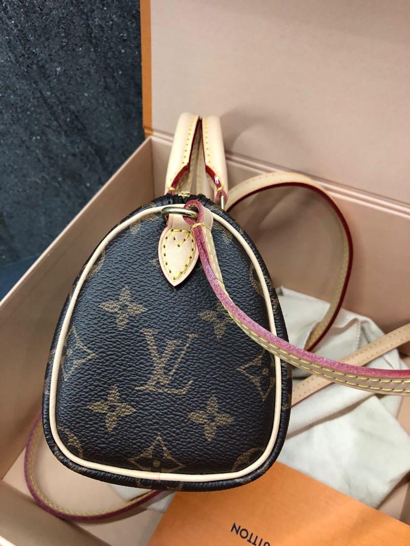 ✨BNIB✨Louis Vuitton Speedy Nano Monogram, Luxury, Bags & Wallets