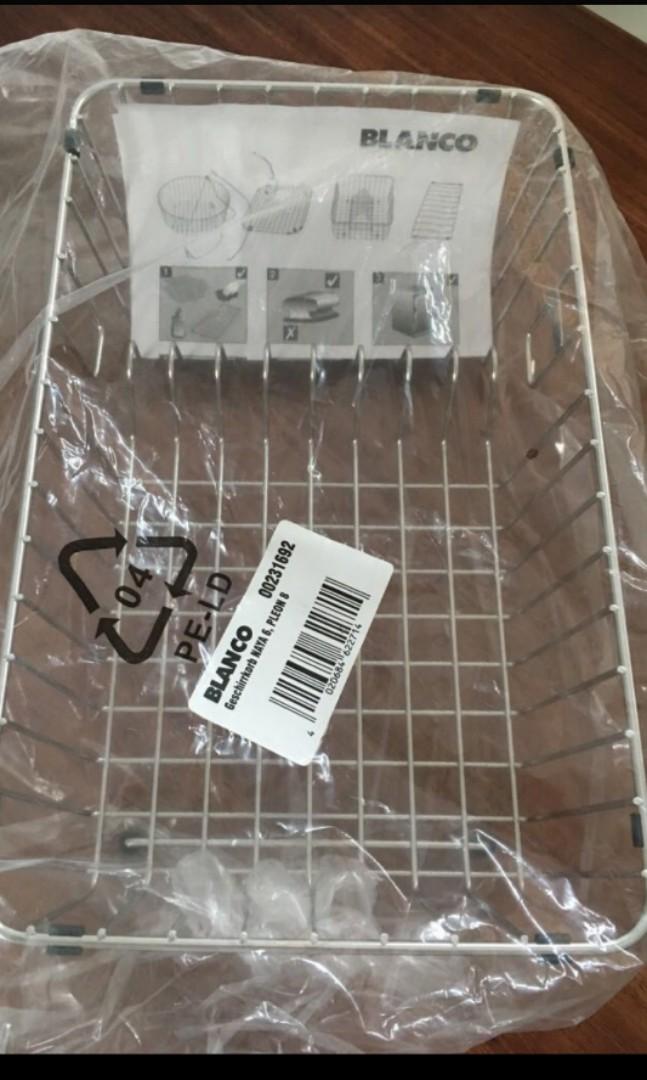 Brand new Blanco dish drying rack for Naya 6 / Pleon 8 sinks, Furniture