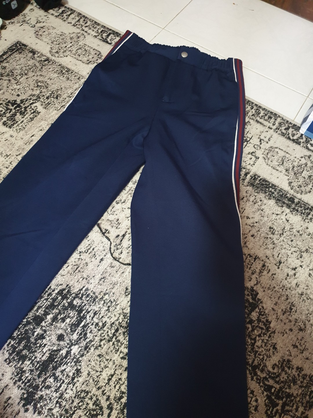 Calvin klein side stripe pants 2025