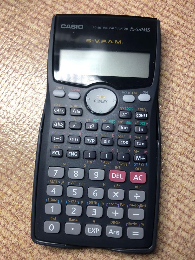CASIO fx570MS Scientific Calculator, Computers & Tech, Office & Business Technology on Carousell