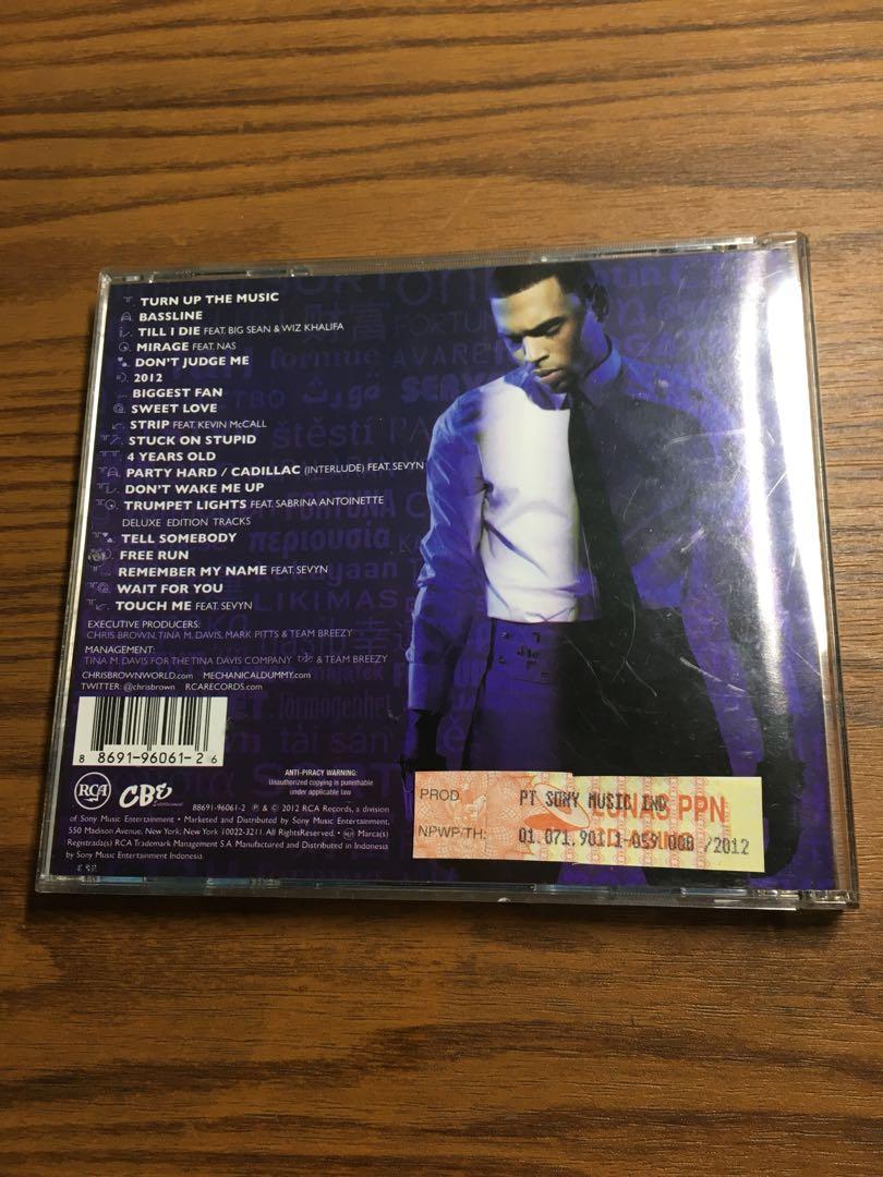 CD Chris Brown Fortune Original Edisi Indonesia, Musik ...