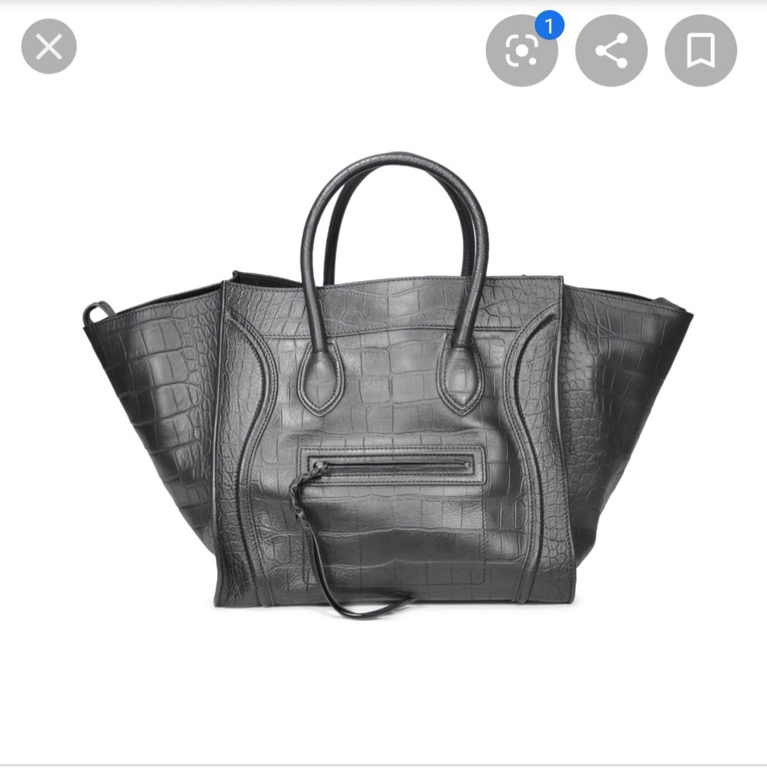 Celine top phantom croc