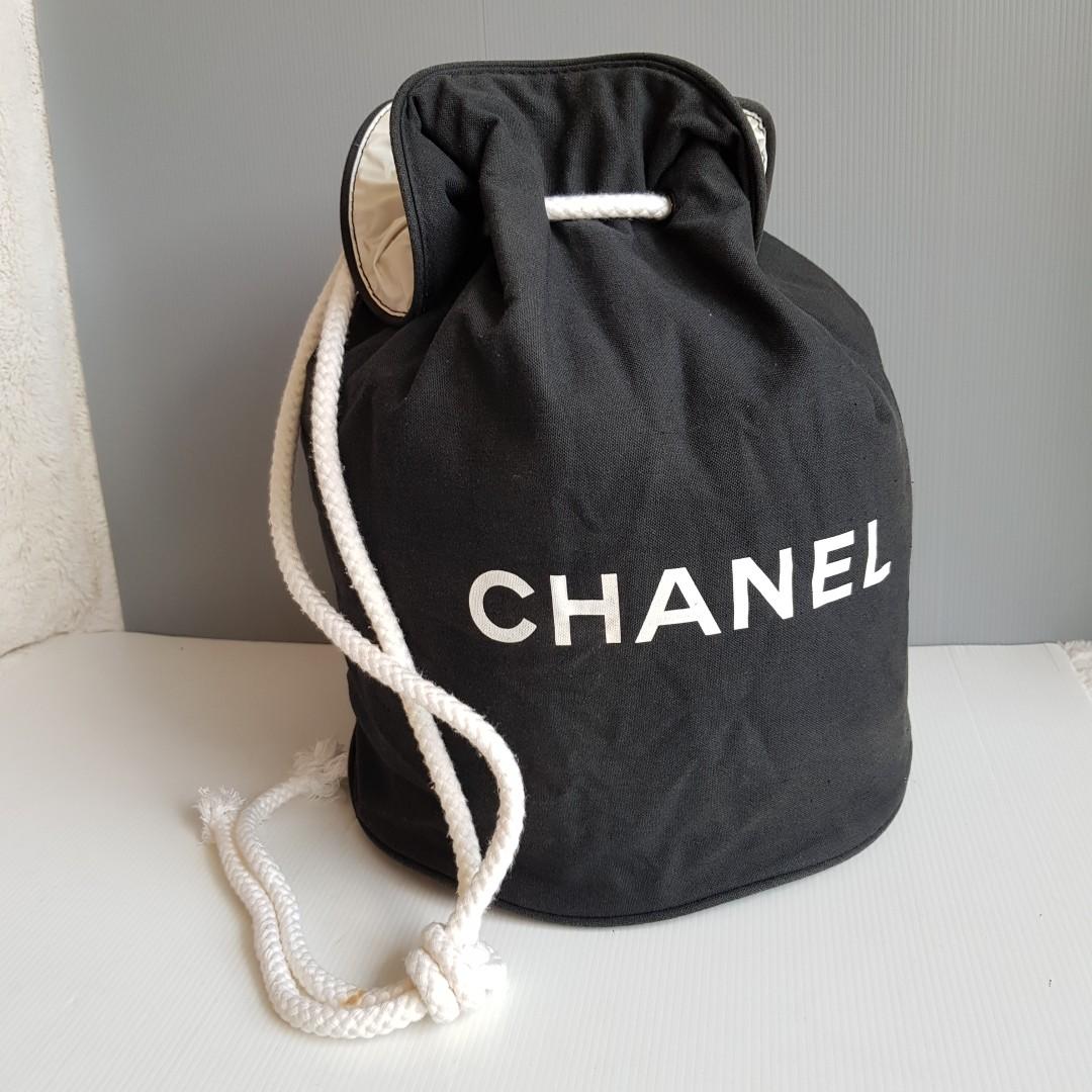 Chanel Novelty Drawstring bag, Women's Fashion, Bags & Wallets, Purses &  Pouches on Carousell