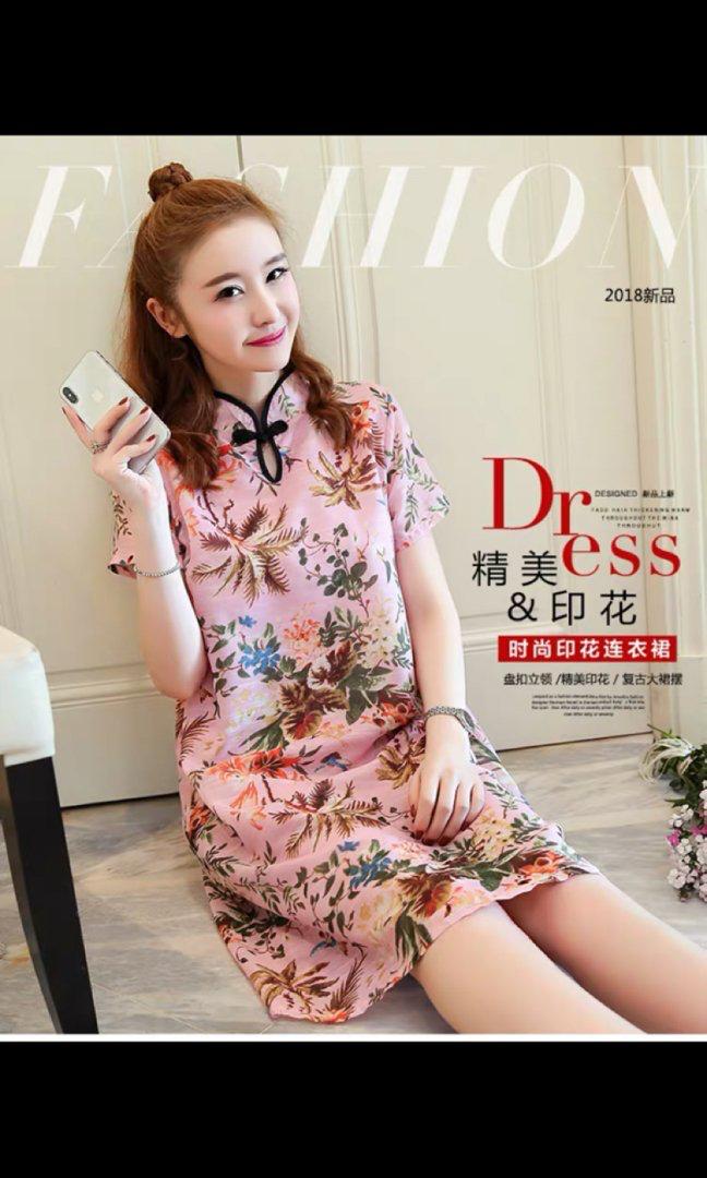 Chinese new year dress 2018 hot sale