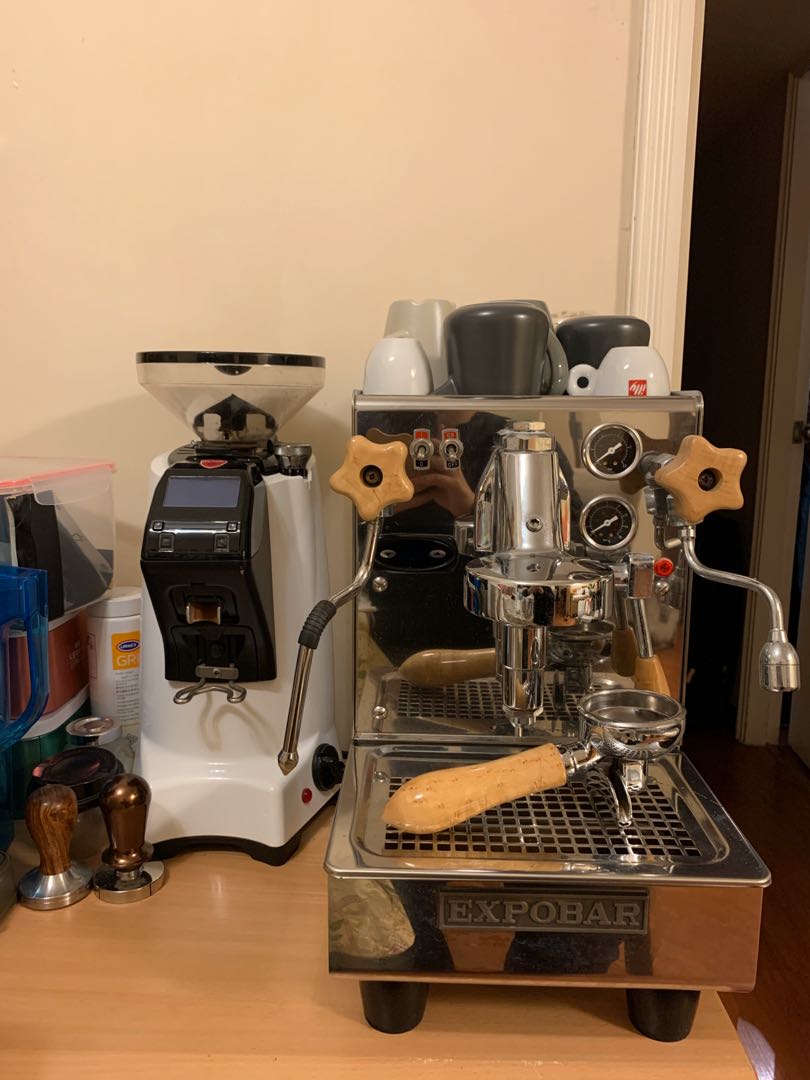 Expobar leva 2 + Eureka Zenith 65 E, 家 