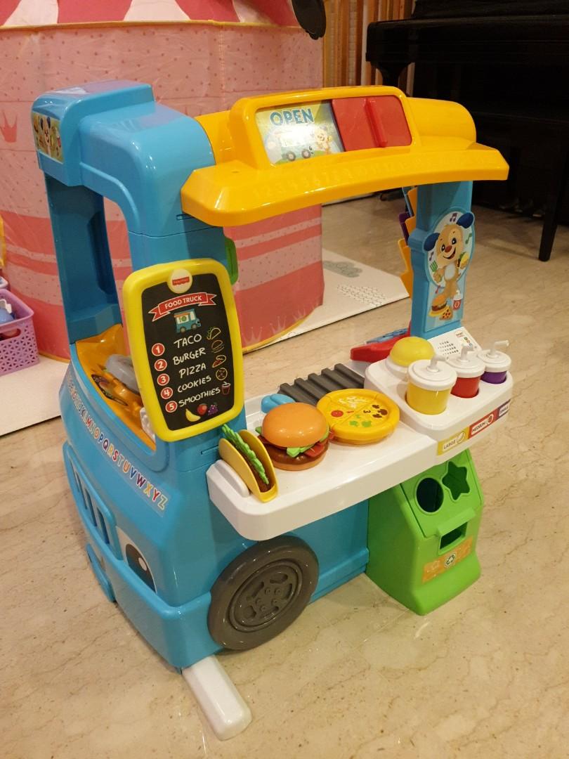 Fisher Price Food Truck Toy, Babies & Kids, Infant Playtime on Carousell