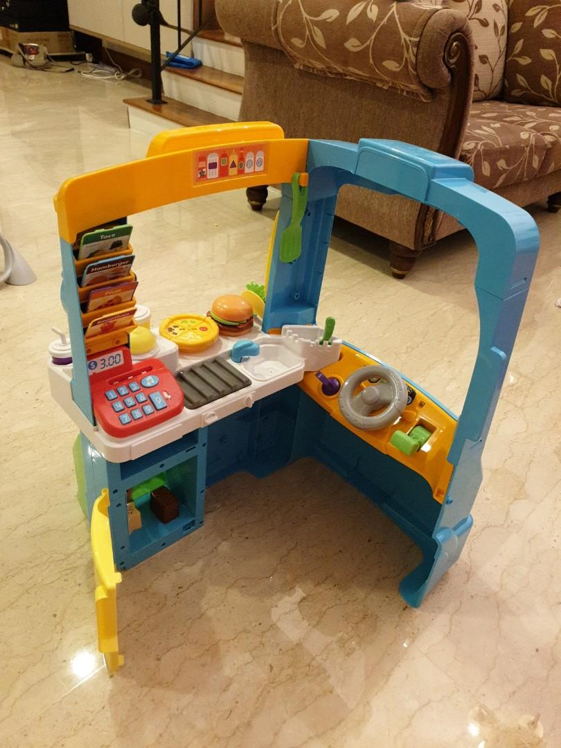 Fisher Price Food Truck Toy, Babies & Kids, Infant Playtime on Carousell