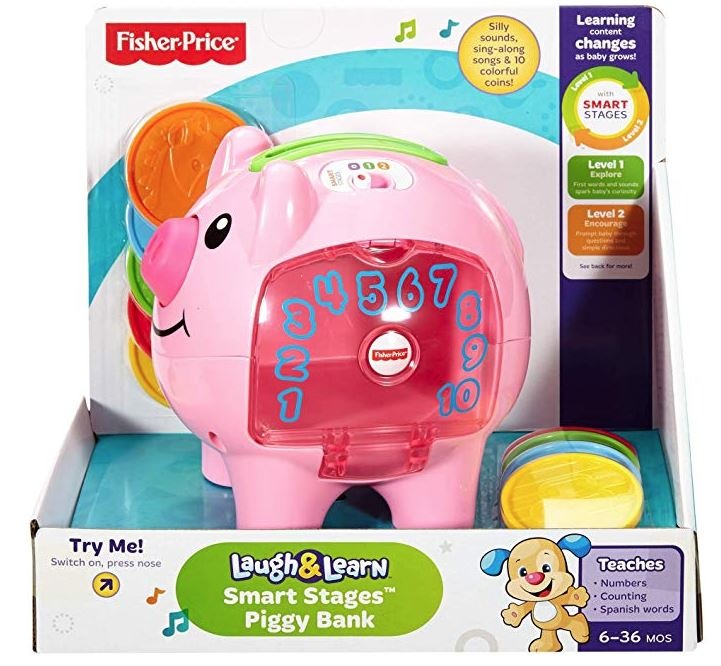 fisher price laugh & learn piggy bank