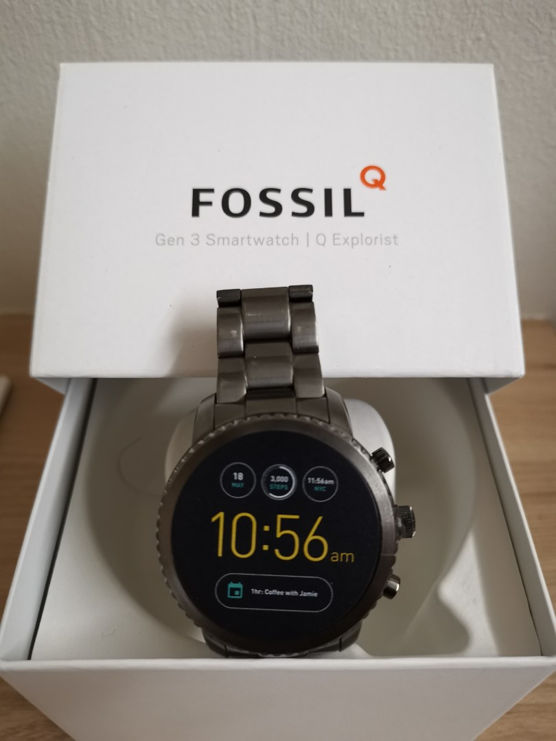 Fossil Q Explorist Smartwatch Gen 3 Mobile Phones Gadgets Wearables Smart Watches on Carousell