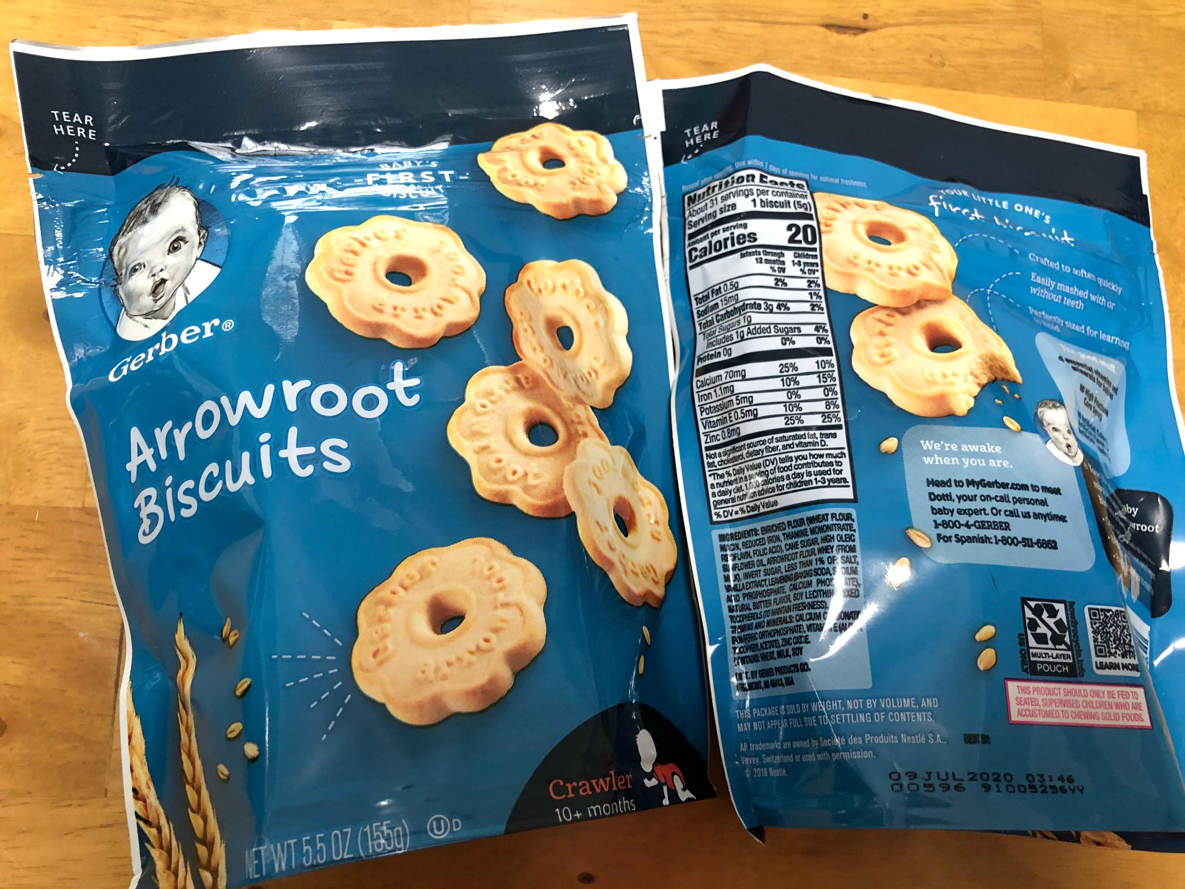 gerber arrowroot