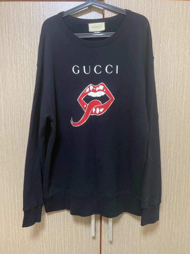 gucci shirt mouth
