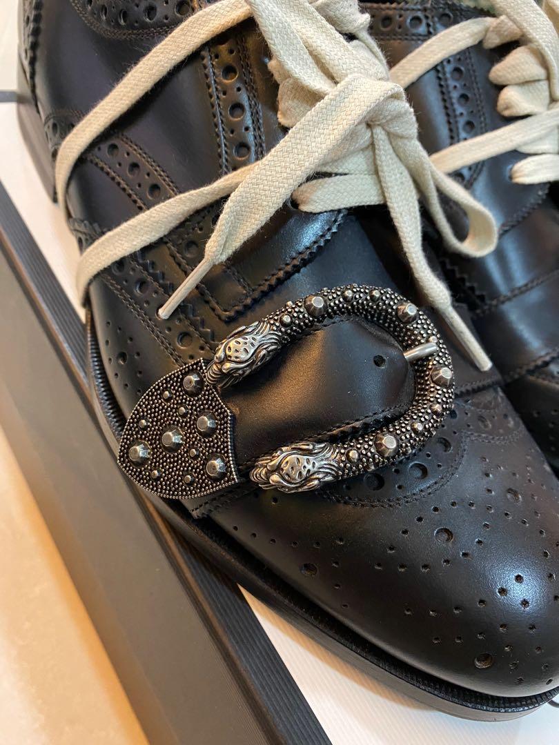Gucci Queercore Brogue Men s Fashion Footwear Dress shoes on