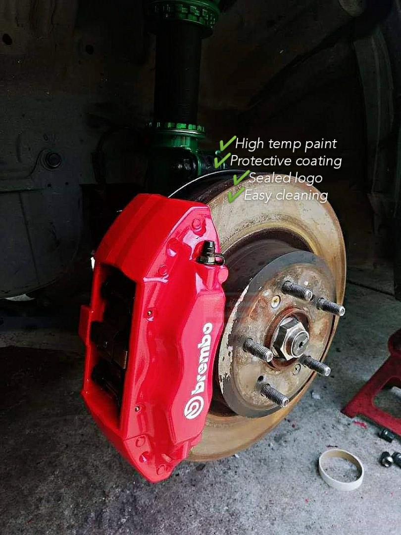 Honda Civic FD2R Brembo Brake Caliper Repainting Refurbish Repair