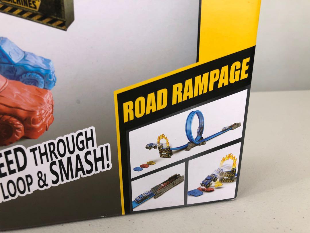 hot wheels metal machines track