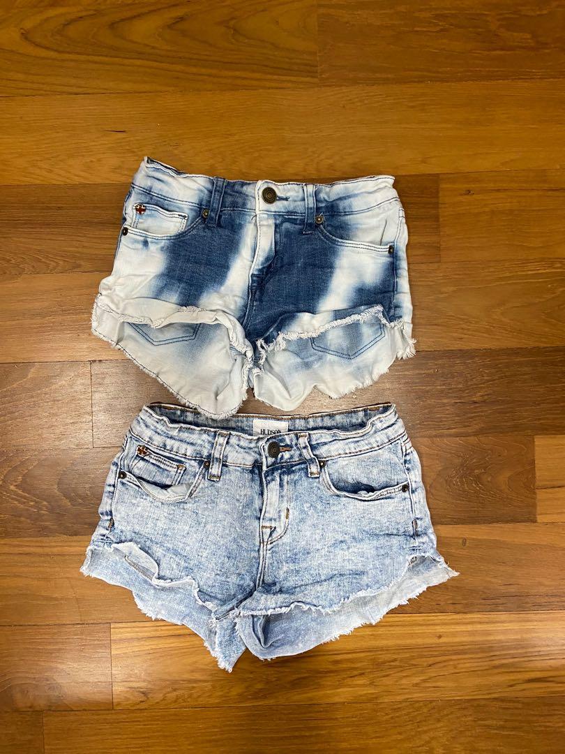 hudson girls jean shorts