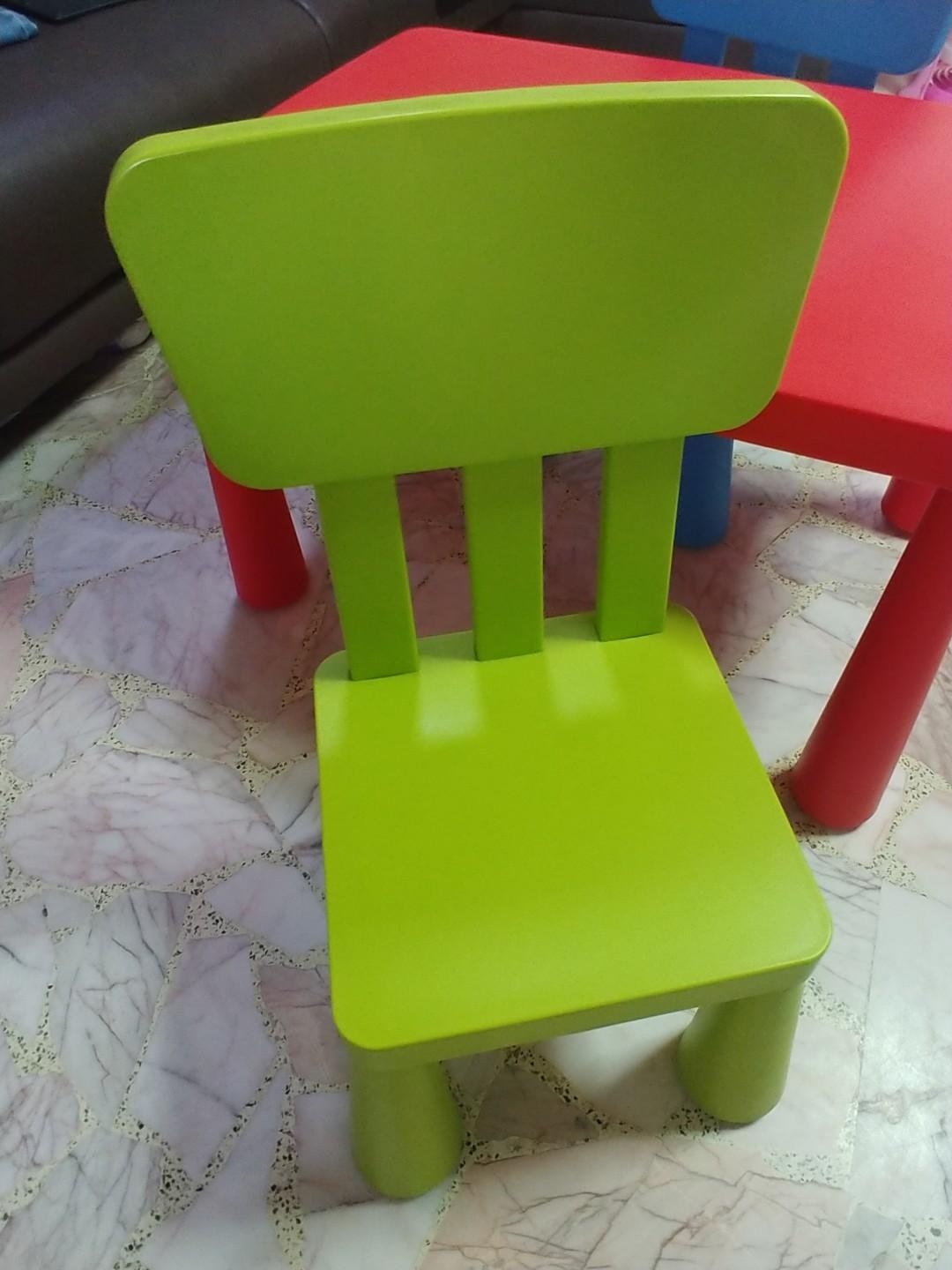 Ikea children table and chair, Babies & Kids, Baby Nursery & Kids Furniture, Kids' Tables